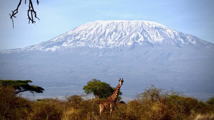 Mount Kilimanjaro snow-capped peak Tanzania